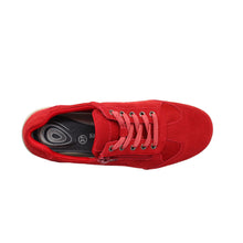 Load image into Gallery viewer, Jaycee Standard Fit Women&#39;s Suede Lace Up &amp; Zip Fastening Flat Sport Style Shoe
