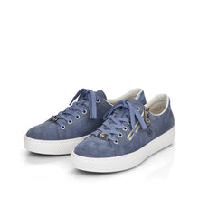 Load image into Gallery viewer, Yennefer Standard Fit Women&#39;s Lace &amp; Zip Fastening Sneaker
